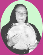 Seora Teresa (una de las pandereteras de Villaquilambre)