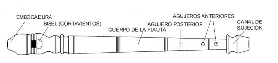 Partes de la Flauta